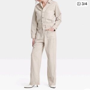 Baggy Denim Jumpsuit